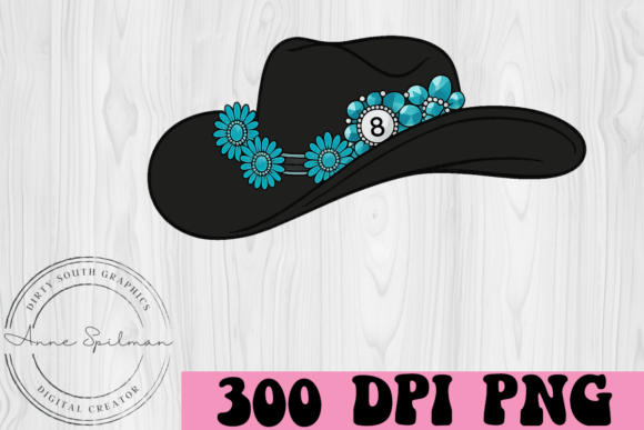 Cowboy Hat with Turquoise Accent Gems Review