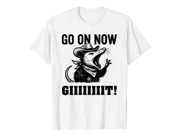 Cowboy Opossum T-Shirt Design Review