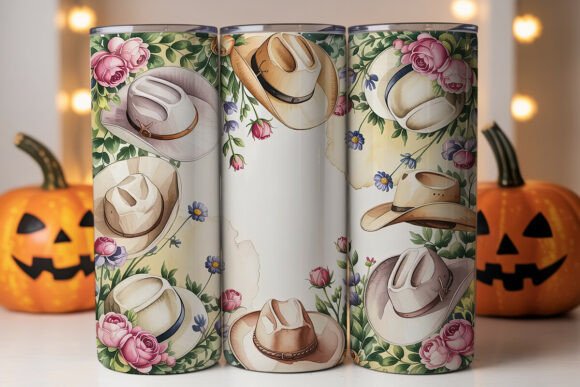 Floral Cowboy Hat 20oz Tumbler Wrap Review