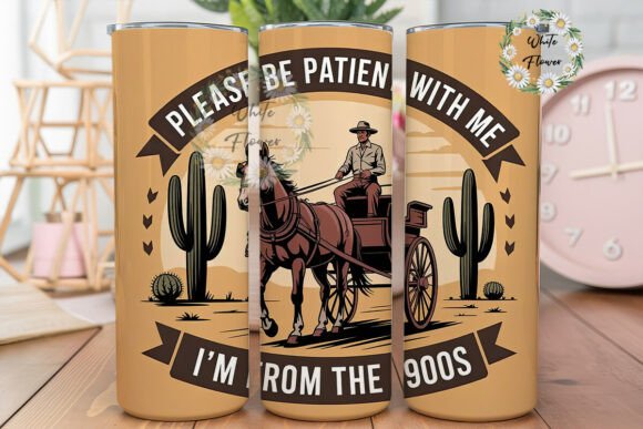 Vintage Western 20oz Tumbler Wrap Review