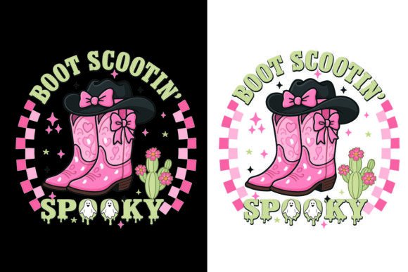 Western Boot Scootin Spooky Halloween