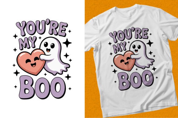You're My Boo Halloween Love SVG T-Shirt